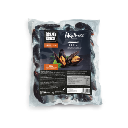 Cozze cotte congelate